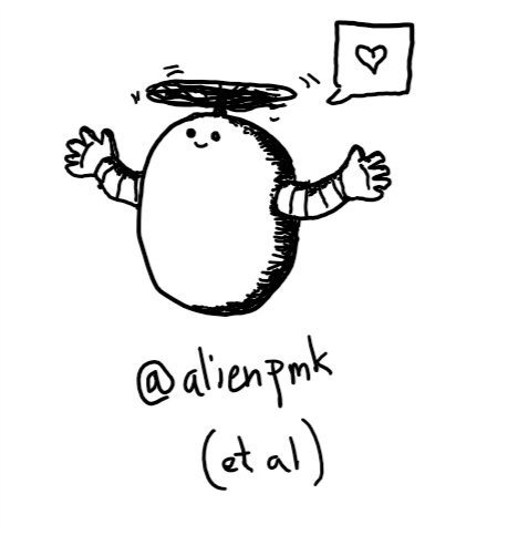 a largish ovoid robot with a propeller on its top and no legs. has two thick, banded arms open for a hug and a little smiley face near the top of its body. a speech bubble coming from it depicts a heart.